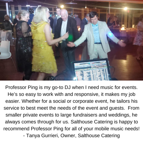 Salthouse Catering Professor Ping Review
