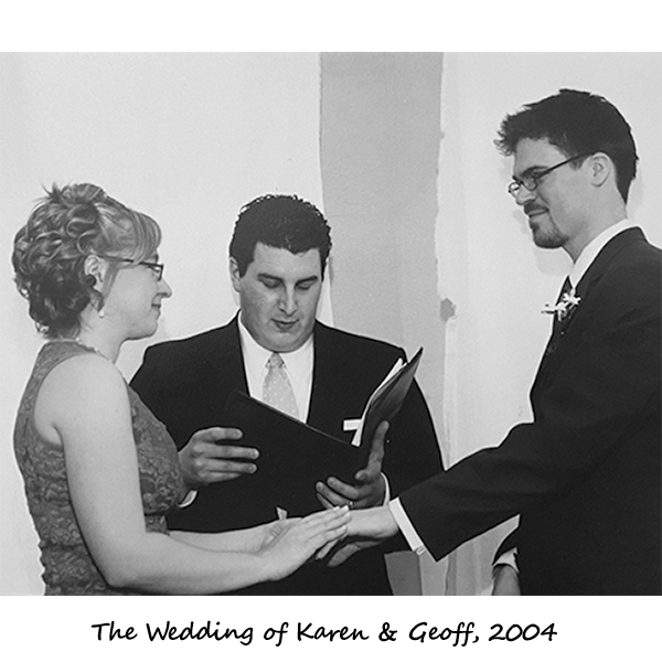 Reverend Josh Silverman officiates first wedding in 2004